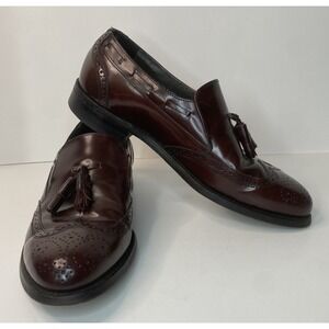 STAFFORD Comfort Plus Vintage Slipon Brown Loafer 8.5 D/B. Excellent Condition.